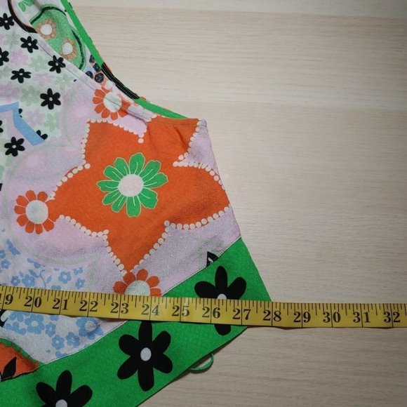 Free People Multicolor Floral Camisole. Worn Once. Good Condition. - Picture 9 of 16